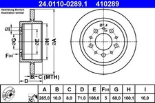 Disque de frein Volvo 960