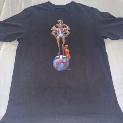 Travis Scott Circus Maximus Tour 2023 T-Shirt Size M Concert Merch Cactus Jack