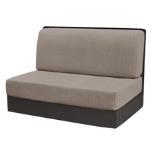 Rv Dinette Cushion Covers Khaki 1 Bench 1 Backrest Cover - Protects Rv Seats