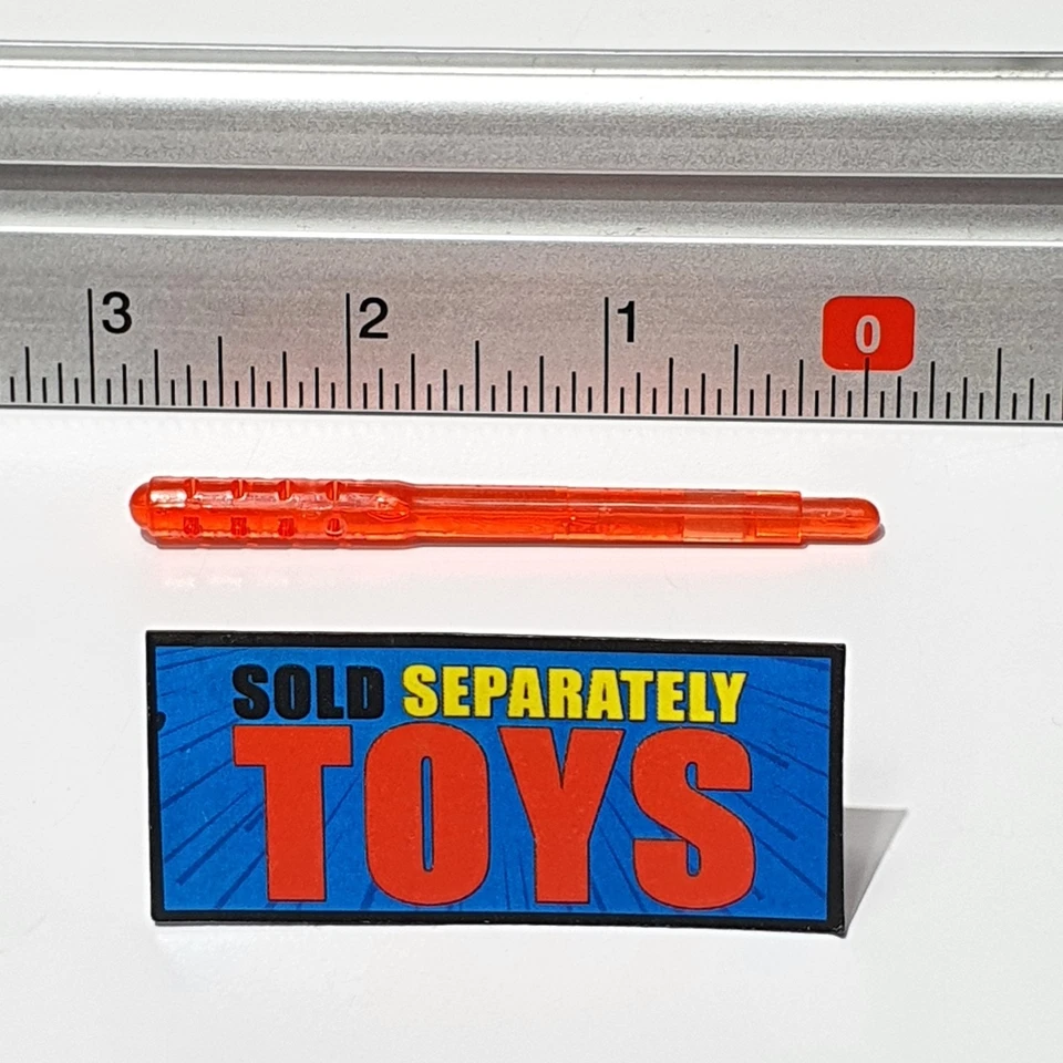 Transformers Energon Downshift MISSILE rocket Combat Class red accessory part - Image 2 of 4