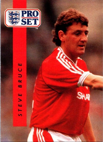 1990 Pro Set Steve Bruce #141 card