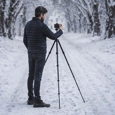 NEW Peak Design Carbon Fiber Travel Tripod for Camera and Phone TT-CB-5-150-CF-1