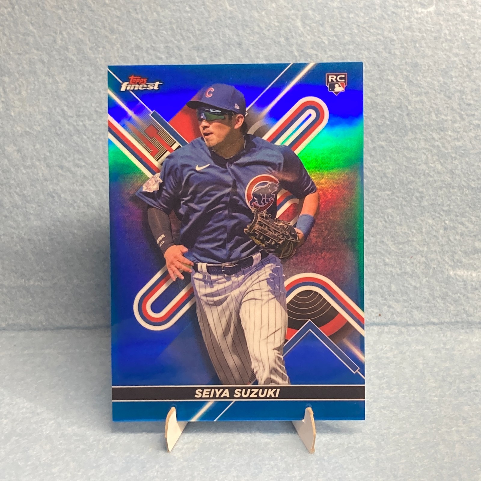 2022 Topps Finest Baseball / Seiya Suzuki RC #41 Blue Refractor 150/150