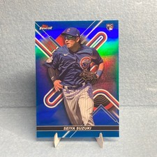 2022 Topps Finest Baseball / Seiya Suzuki RC #41 Blue Refractor 150/150