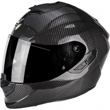 SCORPION EXO-1400 Air Carbon Solid Integral-Motorradhelm Schwarz