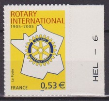 FRANCE 2005:Rotary Club International - Autoadhésif 3750A / 52 :NEUF**LUXE