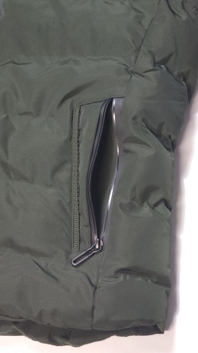 Zhang Hao Mens Zip Front Hooded Weatherproof Vest Camo Green Size 3XL - Picture 6 of 12