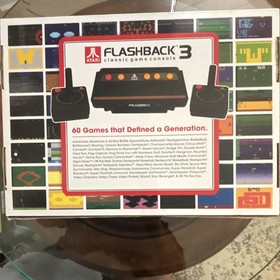 Atari Flashback 3 Console 60 Built-In Games Atari 2600 AR2660 Black NTSC