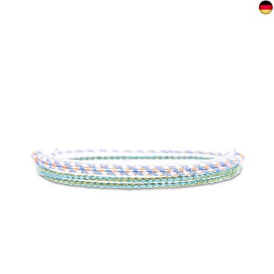 Made by Nami Surfer Fußband 2-er Set Damen & Herren - Dünnes Boho Hippie F