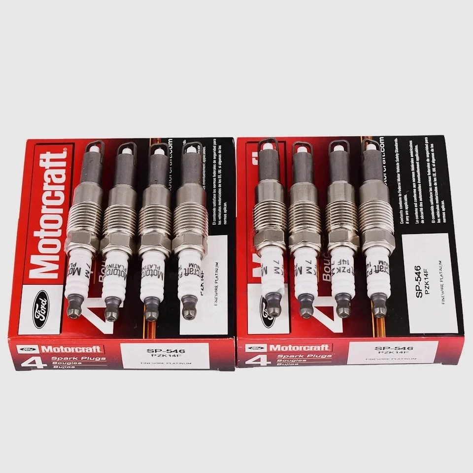 8pcs OEM Genuine DG511 Ignition Coil & Spark Plug SP546 For F150 Ford Lincoln US - Image 4 of 4