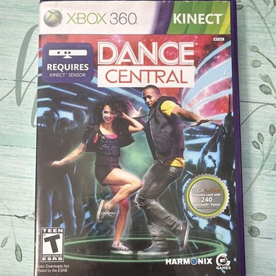 Microsoft Dance Central Xbox 360 2010 NTSC-U/C T w/ Case Manual Kinect