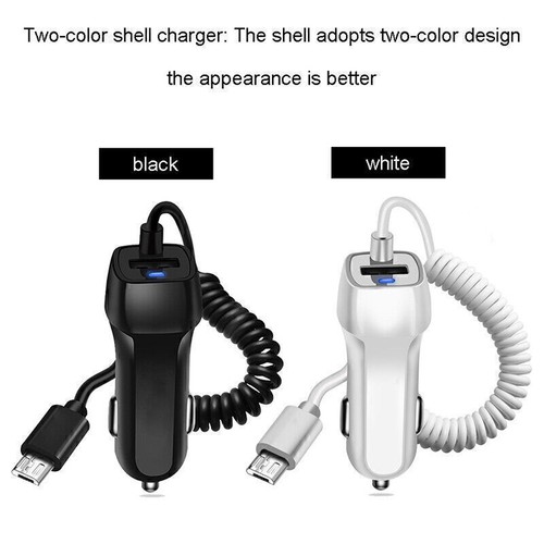 Car Quick Charging USB Charger w/LED Indicator For HUAWEI P30/P30 Pro/Mate 20/10 - Photo 9 sur 15