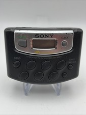 Sony SRF-M37V Walkman TV Weather FM/AM Radio Belt Clip Tested Working