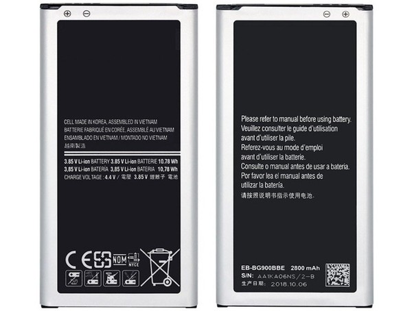 Original Logicell Akku FüR Samsung Galaxy S5 Plus SM-G901F Batterie 2800Mah-image