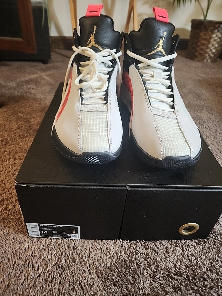 Jordan 35 PF Low White Black | eBay
