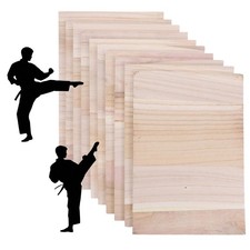 VOSAREA 10pcs Taekwondo Breaking Board Rebreakable Kick Boards Performing Woo...