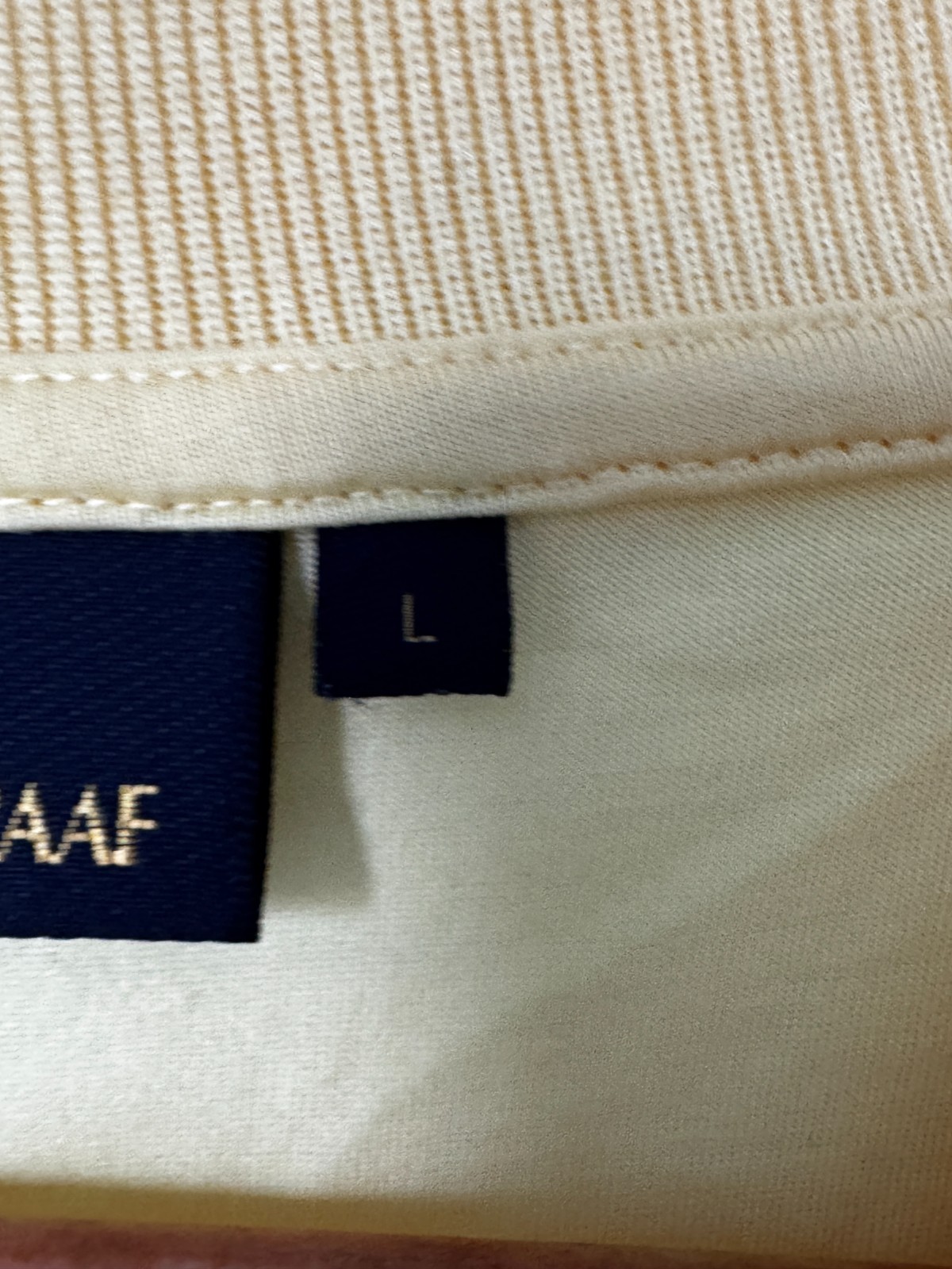 Van Graaf Men's Classic Yellow Polo Shirt - Size L image 4