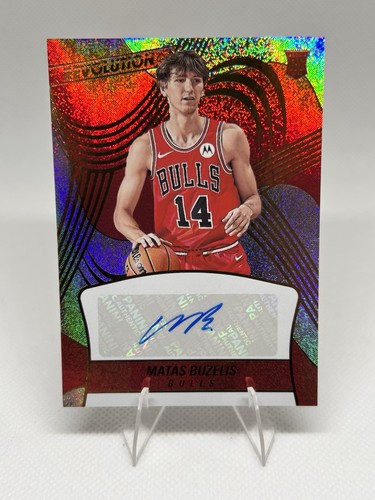 2024-25 Revolution Basketball Matas Buzelis RC Auto Bulls #RA-BUZ
