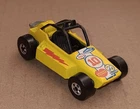 1975 Hot Wheels Rock Buster Yellow Flying Colors Hong Kong VTG
