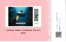 Markenset Booklet Marianengraben MH 135 / 3975; Krypto; postfrisch; orange