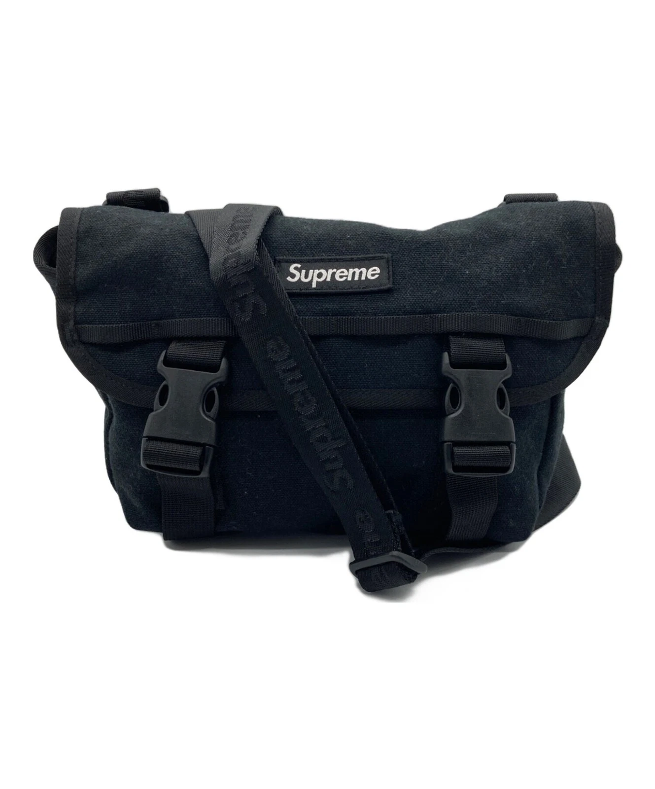 SUPREME Mini Sac Messenger Noir