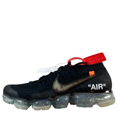 AA3831 002 Nike Air VaporMax Off-White Black (2018) - 9 M (Swooshes Yellowing)*
