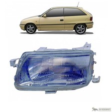 Hauptscheinwerfer links H4 für Opel Astra F CC T92 Caravan Cabriolet Kombi