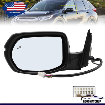 #ad Driver Side LH Power Mirror for 2017 2022 Honda CR V North America Built Models $57.30