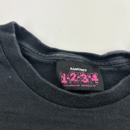 Ramones Official Black T Shirt Size Medium Punk Rock & Roll Band Tee - Bild 3 von 9