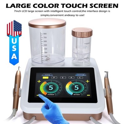 SANDENT Dental Ultrasonic Scaler & Air Polisher Sandblasting Air Flow EMS