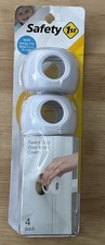 Safety 1st Parent Grip Door Knob Covers White Baby Proofing 4 Pack