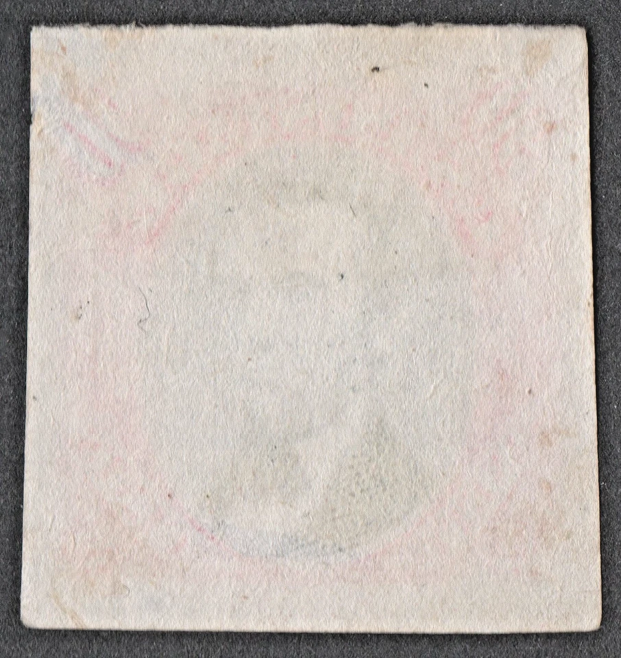 US # 122P3 *MINT NGAI LH* { JUMBO -XF- 90c LINCOLN } "SCARCE PROOF ON INDIA 1869 - Image 2 of 2