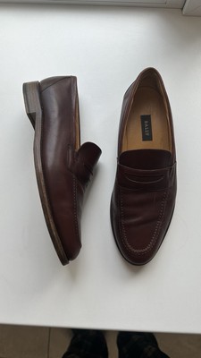 BALLY Vintage Brown Leather Loafers s-l400.jpg main image 2