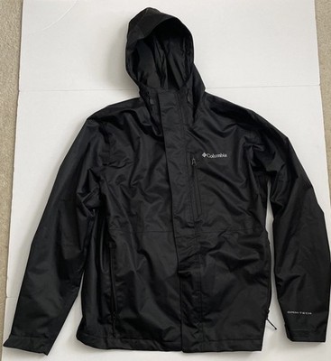 Columbia Men's Medium OMNI-TECH Arctic Trip III Fleece Interchange Jacket Black
