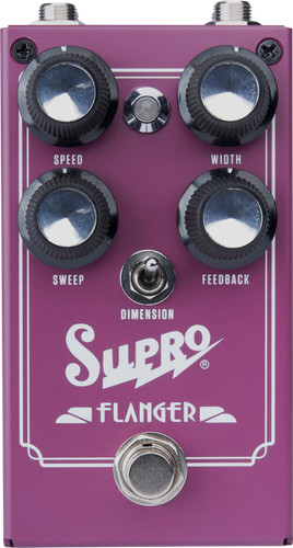 Supro 1309 Analog Flanger Guitar Effects Pedal - B stock