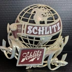 Schlitz Beer Vintage Wall Sign 9”x 10” Globe Man Cave PLEASE READ