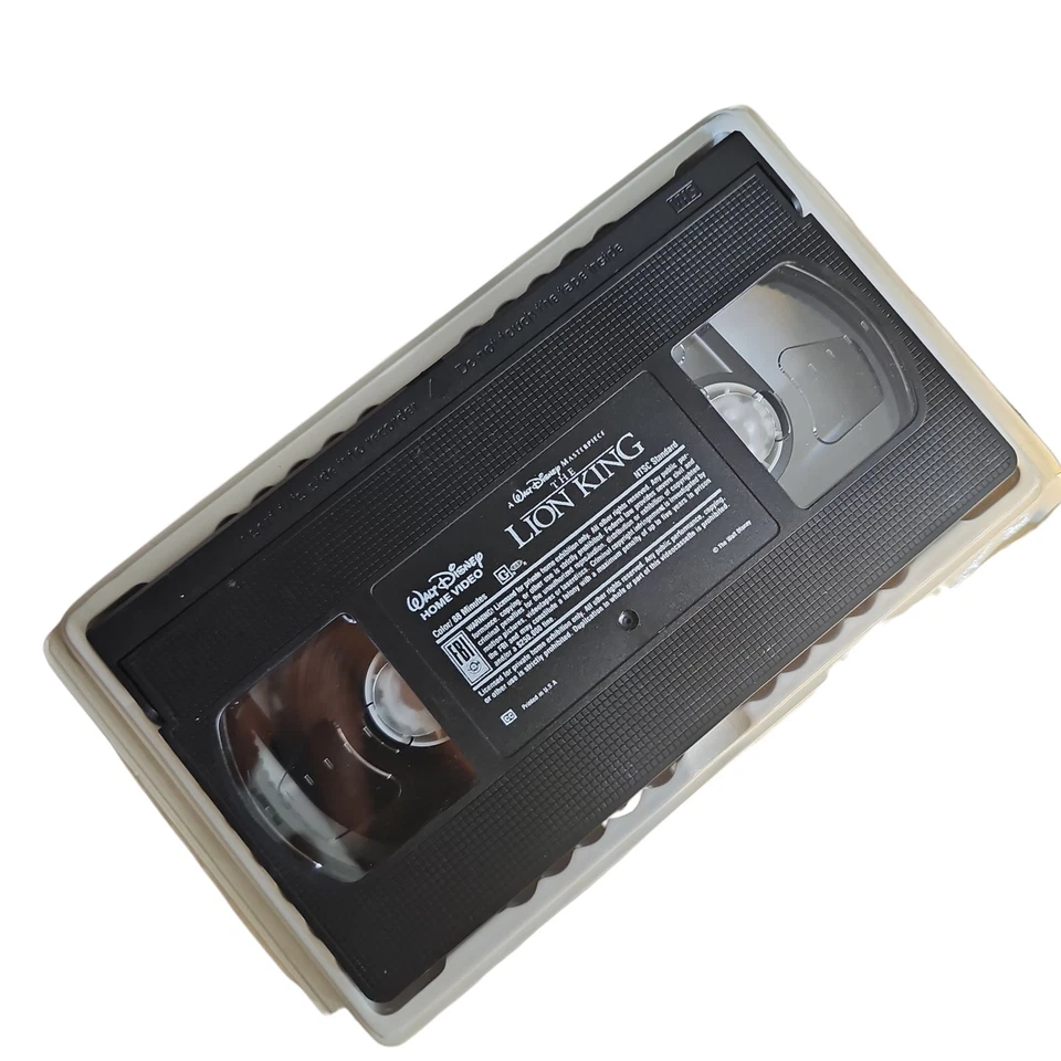 The Lion King VHS, 1995 Disney Black Diamond VHS Rare 1st edition - Image 4 of 4