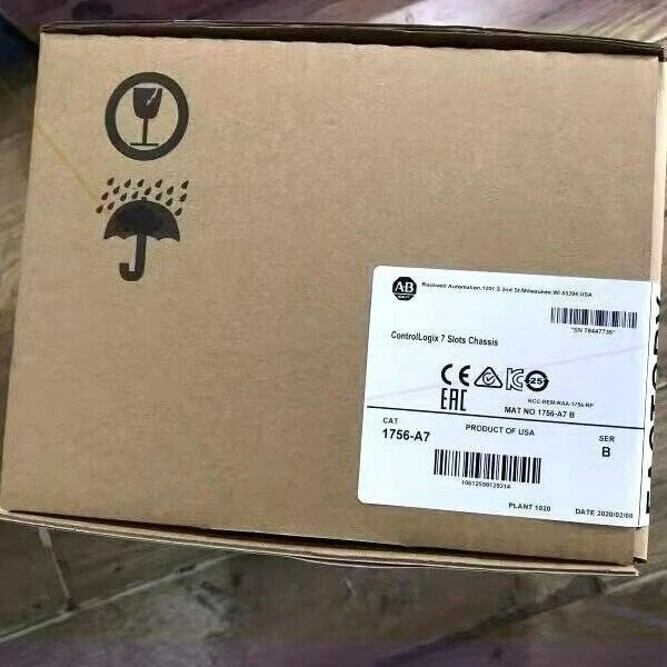 Allen Bradley 1756-A7 SER B ControlLogix 7 Slots Chassis New Factory Sealed - Image 2 of 2