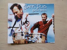 Safri Duo autographs signed CD cover "Baya-Baya"