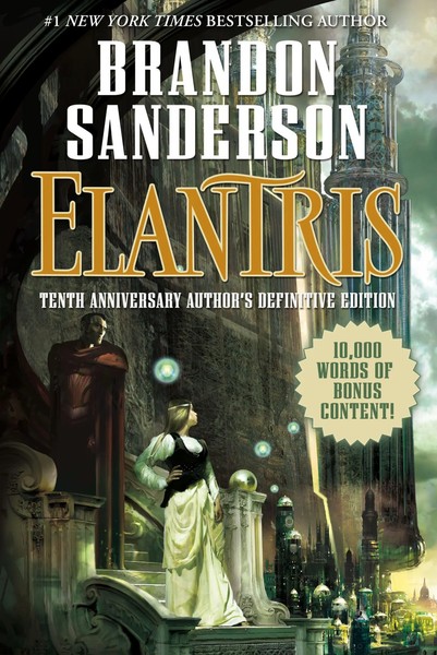 Elantris Brandon Sanderson Taschenbuch Kartoniert / Broschiert Englisch 2015-image