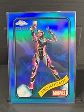 2025 Topps Chrome Blue Refractor 268/299 Ironheart #71