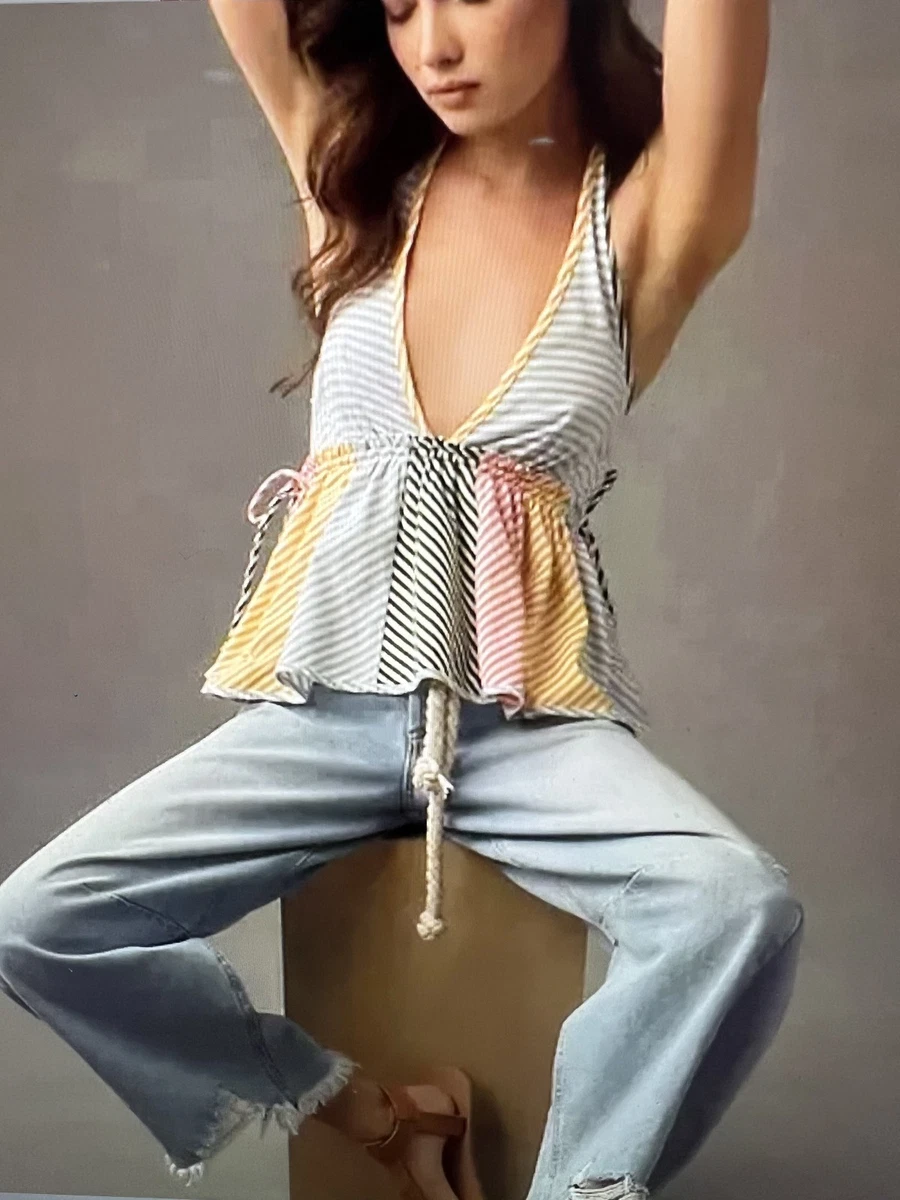 Ruffle Halter Tops for Women for sale | eBay