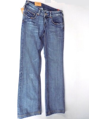 Weaver Jeans Star Sin Force Blue 30/32 Blaue Straight Cut Regular Fit für Damen