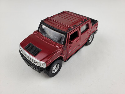 Maisto Hummer H2 GM 1:46 Scale Diecast SUV Maroon 4