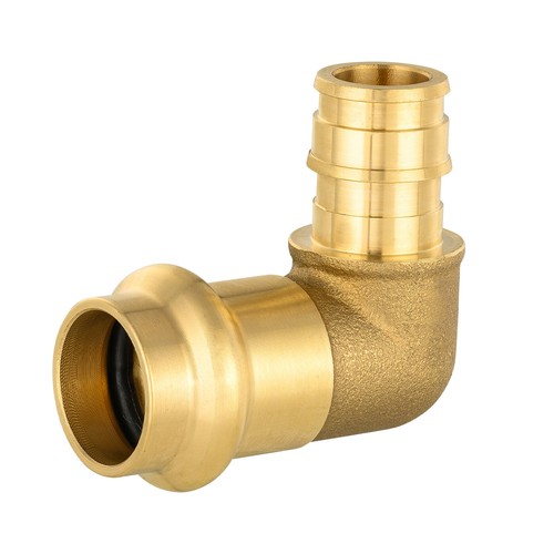EFIELD 1/2" Press ×1/2" Pex A Expansion Brass Elbow 1 Pack No Lead Free Shipping