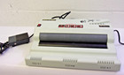 Rhin-O-Tuff Od-401 punch plus Roll @ Coil Inserter! Coil Binder & Inserter.