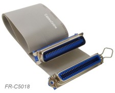 18inch CN50 50-Pin Female to CN50 50-Pin Male Extension Ribbon Cable