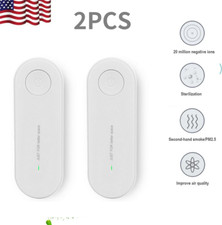 Pure Air -Negative Ion Air Purifier 2 Unit , Plug-in, Portable for Home/Travel