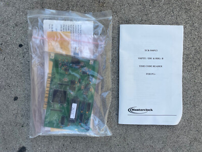 TCR 500-PCI network card - TCR-500PCI  Time code Reader Masterclock & Disc
