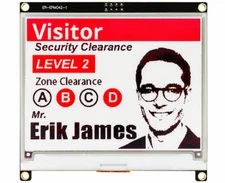 Red 4.2 inch e-Ink/e-Paper Display Module 400x300 for Arduino,Raspberry Pi 